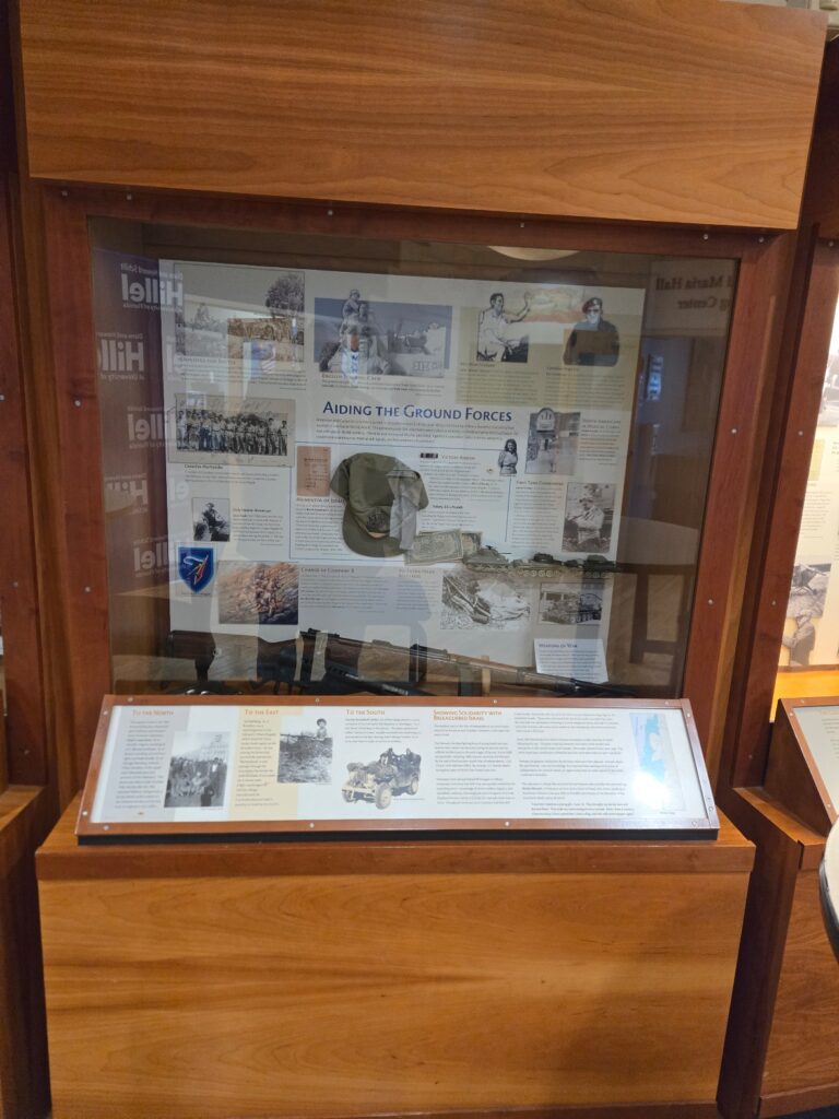 Aiding the Ground Forces display case
